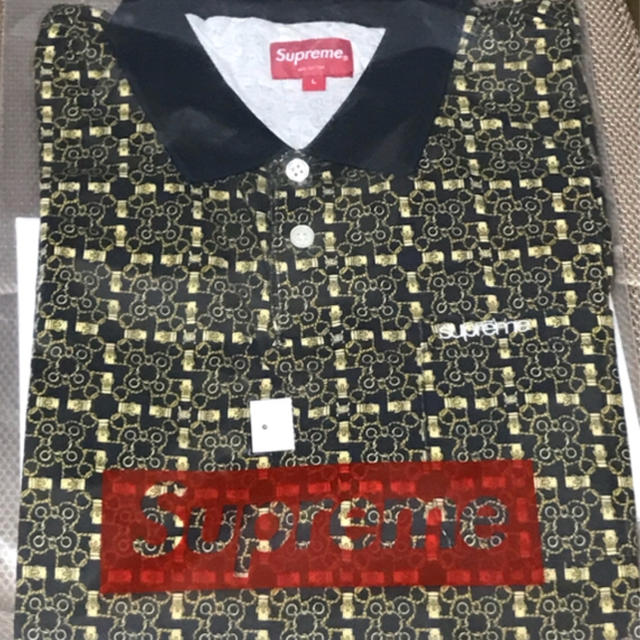 Supreme - シュプリーム bridle print polo ポロシャツ 18SSの通販 by