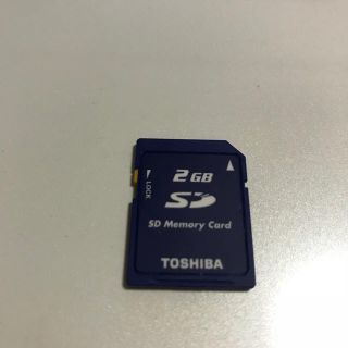 トウシバ(東芝)のSDカード2GB(PC周辺機器)