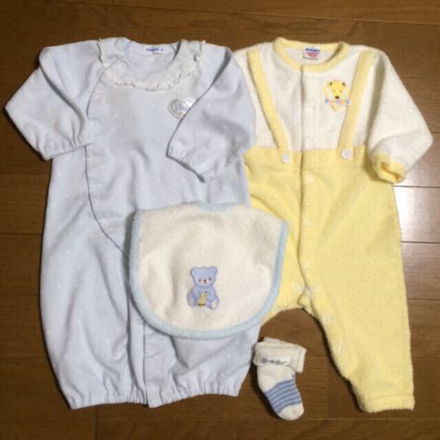 familiar(ファミリア)のfamiliar baby セット キッズ/ベビー/マタニティのベビー服(~85cm)(カバーオール)の商品写真