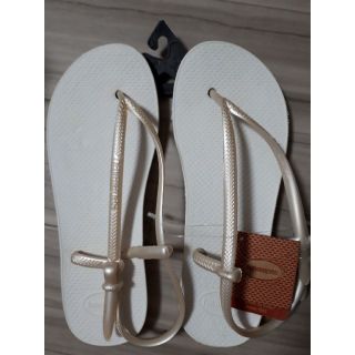 ハワイアナス(havaianas)のhavaianas ﾋﾞｰｻﾝ　white(ビーチサンダル)