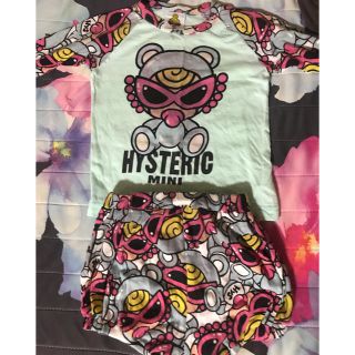 ヒステリックミニ(HYSTERIC MINI)のテディミニ セットアップ(Ｔシャツ)