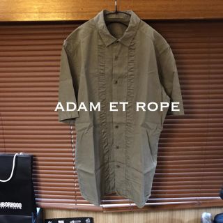 アダムエロぺ(Adam et Rope')の極美品《★ adam et rope ★》レーヨン混半袖シャツ (シャツ)