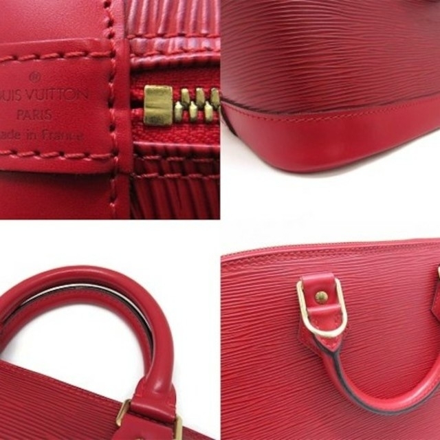 LOUIS VUITTON - 美品★ルイヴィトン★エピ  アルマ〝赤〟