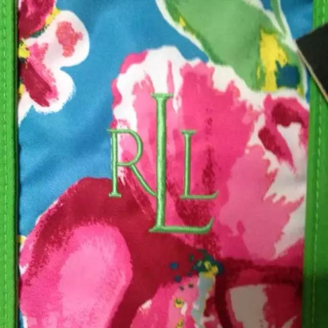 Ralph Lauren(ラルフローレン)のレア 海外限定品 ラルフローレン ナイロン トート ハイビスカス トートバッグ メンズのバッグ(トートバッグ)の商品写真