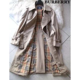 バーバリー(BURBERRY)のBurberry　バーバリー　トレンチコート　メンズ　古着　Ｍ位(トレンチコート)