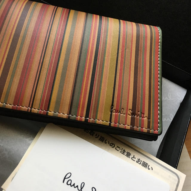 Paul Smith(ポールスミス)の新品ポールスミス★ヴィンテージマルチ長財布×ブラウン茶革格安！ メンズのファッション小物(長財布)の商品写真