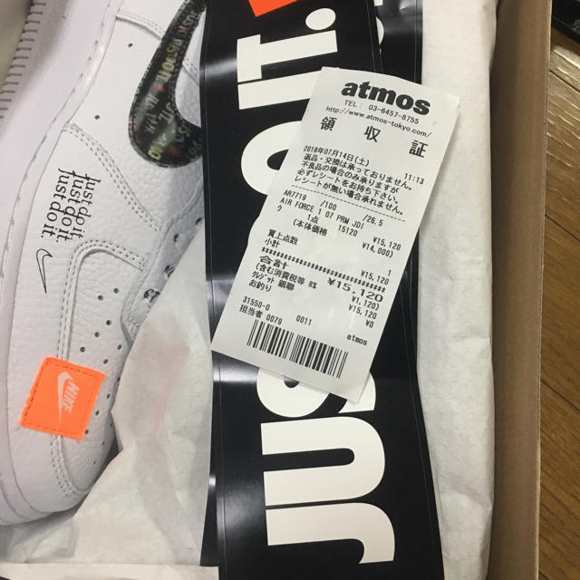 NIKE(ナイキ)のNike Air force 1 just do it メンズの靴/シューズ(スニーカー)の商品写真