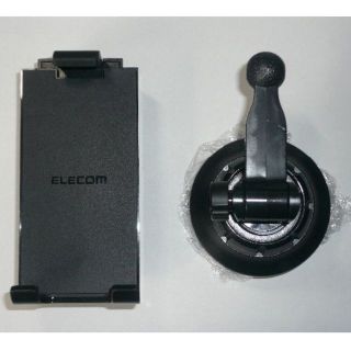 エレコム(ELECOM)の送料無　スマホ・タブレット両対応スタンド(ゲル吸盤)　ELECOMエレコム(車内アクセサリ)