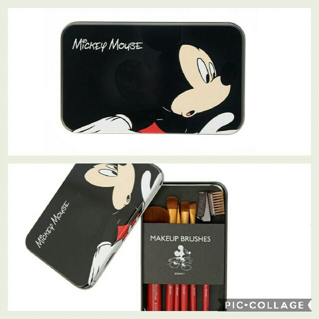 Disney(ディズニー)のsale　New  ミッキーメイクアップブラシセット コスメ/美容のキット/セット(コフレ/メイクアップセット)の商品写真
