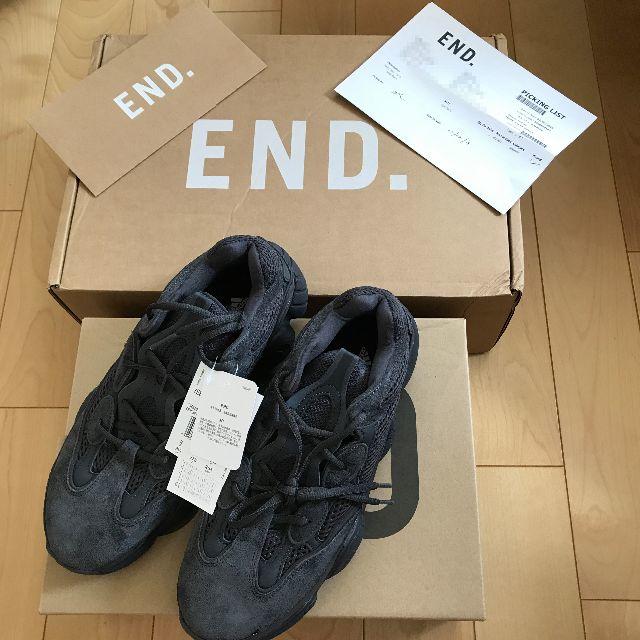 END当選品 27.5cm ADIDAS YEEZY 500 KANYEWEST