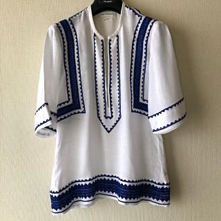 イザベルマラン(Isabel Marant)のイザベルマラン 刺繍 チュニック トップス(シャツ/ブラウス(半袖/袖なし))