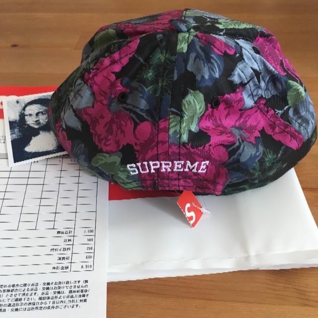 Supreme(シュプリーム)のSupreme Floral 5-Panel black CAP 18SS  メンズの帽子(キャップ)の商品写真