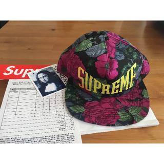シュプリーム(Supreme)のSupreme Floral 5-Panel black CAP 18SS (キャップ)