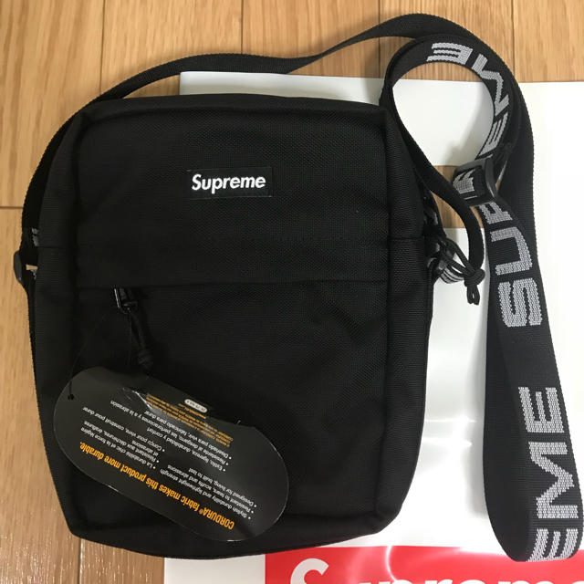 18ss supreme Shoulder Bag black 新品未使用 1