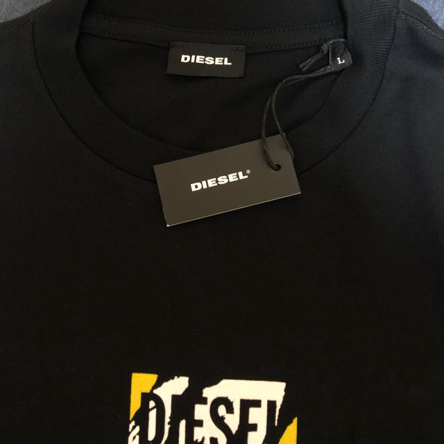DIESEL(ディーゼル)のDIESEL T-JUST-ZC  黒 メンズ メンズのトップス(Tシャツ/カットソー(七分/長袖))の商品写真