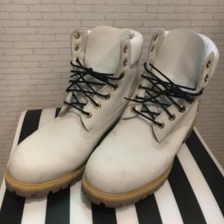 ティンバーランド(Timberland)のタイムセール♪ティンバーランド   メンズシューズ ホワイト(ブーツ)