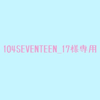 セブンティーン(SEVENTEEN)の104SEVENTEEN_17様専用(K-POP/アジア)