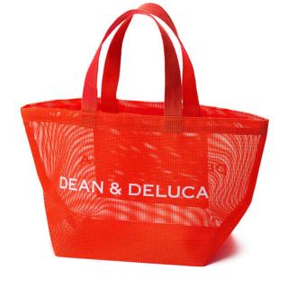 ディーンアンドデルーカ(DEAN & DELUCA)のDEAN & DELUCA メッシュトートバッグ ブラッドオレンジ S(トートバッグ)