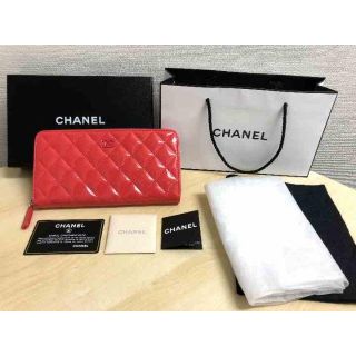 シャネル(CHANEL)のめめ ♡ 様　CHANEL　パテント　マトラッセ　長財布(財布)