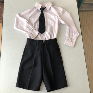 ポロクラブ(Polo Club)の120 フォーマル ワイシャツ＋紺ズボン(ドレス/フォーマル)