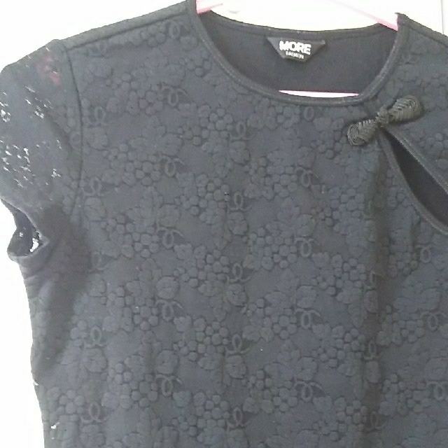 チャイナ  Tシャツ  黒 レディースのトップス(Tシャツ(半袖/袖なし))の商品写真