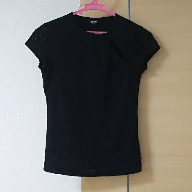 チャイナ  Tシャツ  黒 レディースのトップス(Tシャツ(半袖/袖なし))の商品写真