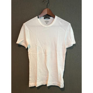 ドルチェアンドガッバーナ(DOLCE&GABBANA)の美品◡̈⋆ドルチェ&ガッバーナ メンズ 白Tシャツ サイズS 44(Tシャツ/カットソー(半袖/袖なし))