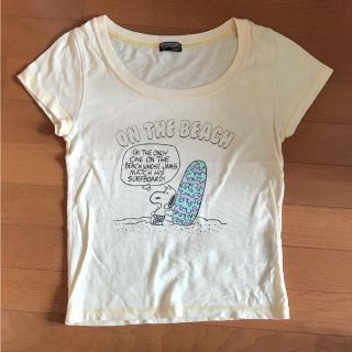 スナイデル(SNIDEL)のスナイデル    スヌーピーTシャツ(Tシャツ(半袖/袖なし))