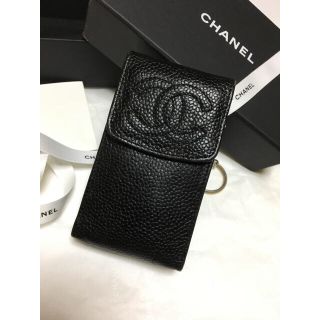 シャネル(CHANEL)のシャネル キャビアスキン レザー シガレットケース  iQOS ケース 小物入れ(タバコグッズ)