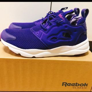 リーボック(Reebok)の送料込 リーボック フューリーライト 24.5 美品(スニーカー)