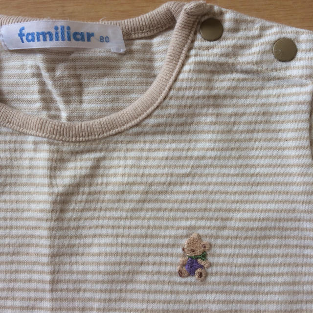 familiar(ファミリア)のfamiliar Tシャツ キッズ/ベビー/マタニティのベビー服(~85cm)(Ｔシャツ)の商品写真