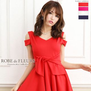 アン(an)のRobe de FLEURS(ミニドレス)