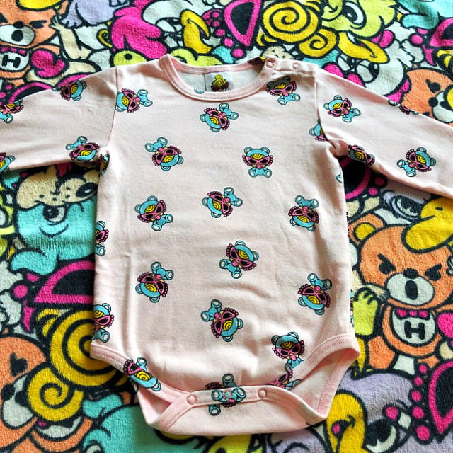 MY FIRST HYSTERIC(マイファーストヒステリック)の専用🎀ヒステリックミニ テディ ロンパース キッズ/ベビー/マタニティのベビー服(~85cm)(ロンパース)の商品写真