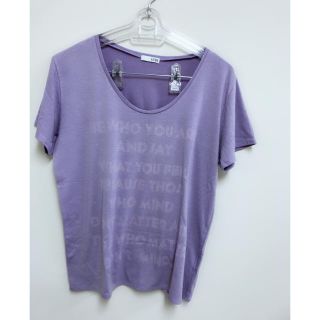 ジェイダ(GYDA)のGYDA Tシャツ 紫ラメ(Tシャツ(半袖/袖なし))