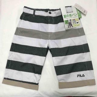 フィラ(FILA)の新品　FILAフィラ　グレーボーダーＬ サーフパンツ ハーフパンツ メンズ水着海(水着)