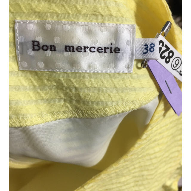 Bon mercerie(ボンメルスリー)の【ボンメルスリー】クリーニング済 美品ワンピース レディースのワンピース(ミニワンピース)の商品写真