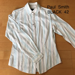 ポールスミス(Paul Smith)のポールスミス ブラック 42 ブラウス(シャツ/ブラウス(長袖/七分))