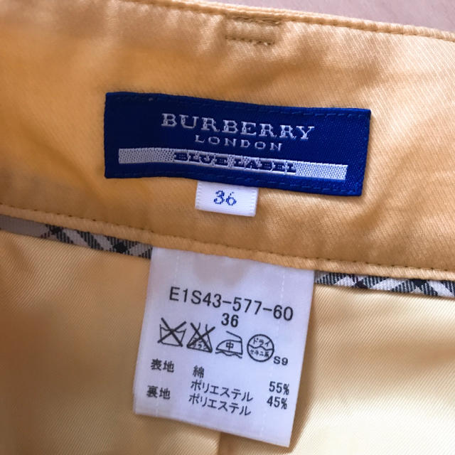 BURBERRY BLUE LABEL(バーバリーブルーレーベル)のBURBERRY BLUELABEL ショートパンツ レディースのパンツ(ショートパンツ)の商品写真