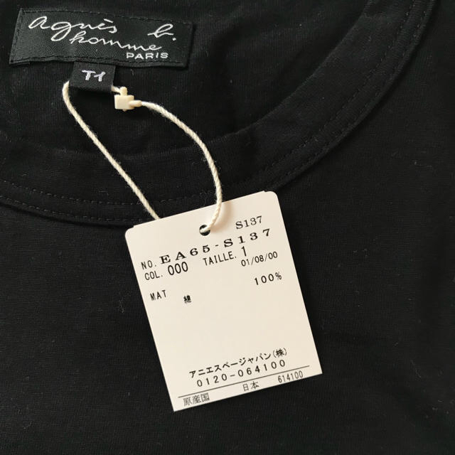 agnes b. - ♡未使用品 タグ付き アニエスベーメンズTシャツ♡の通販