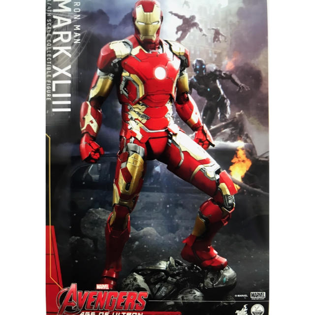最新情報 ホットトイズ アイアンマン・マーク43 【クオーター