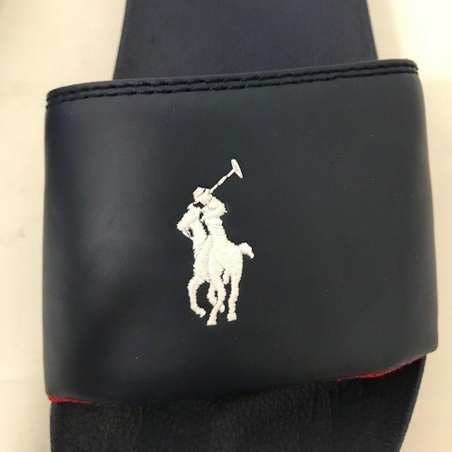 POLO RALPH LAUREN(ポロラルフローレン)の人気！ラルフローレン シャワーサンダル【24.3cm】紺 新品 180429 レディースの靴/シューズ(サンダル)の商品写真