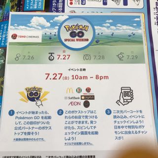 ポケモン(ポケモン)のポケモンGO スペシャルウィークエンド参加券(その他)