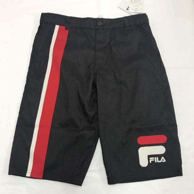 新品  フィラ　FILA 　黒サイドライン サーフパンツ メンズ水着　ＬＬ メンズの水着/浴衣(水着)の商品写真