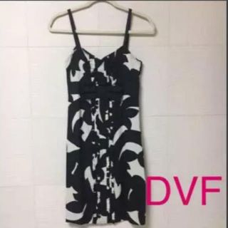 ダイアンフォンファステンバーグ(DIANE von FURSTENBERG)の美品☆ダイアンフォンファステンバーグ(ひざ丈ワンピース)