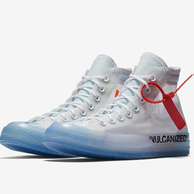 海外限定off-white×converse25センチ