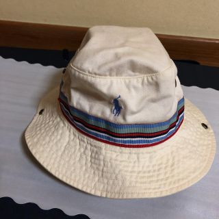 ラルフローレン(Ralph Lauren)のラルフローレン帽子白(ハット)