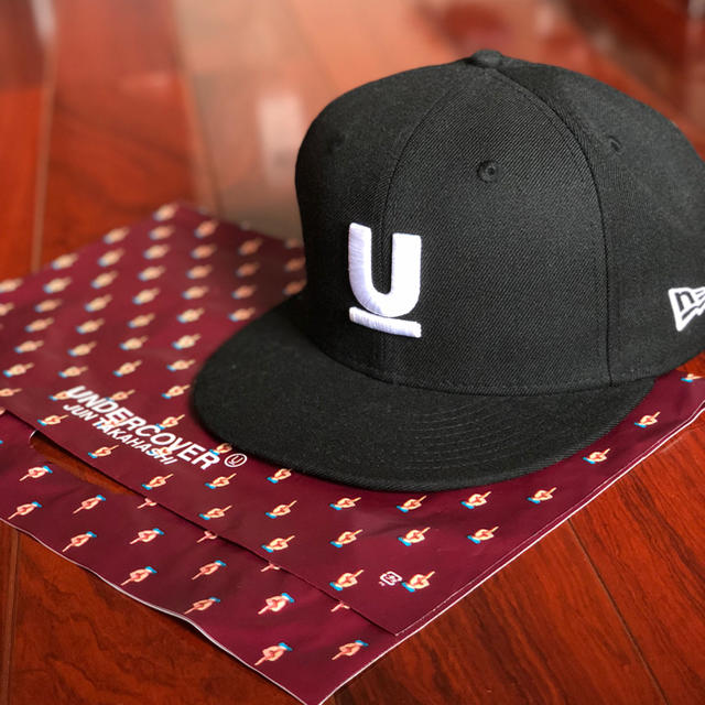 UNDERCOVER(アンダーカバー)のアンダーカバー × ニューエラ 9FIFTY ブラック メンズの帽子(キャップ)の商品写真