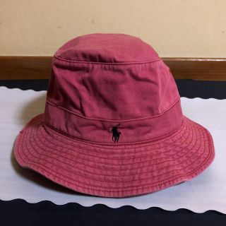 ラルフローレン(Ralph Lauren)のラルフローレン帽子赤(ハット)