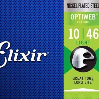 エリクシール(ELIXIR)のELIXIR OptiwebLightエリクサー10-46巻き弦4,5,6のみ(エレキギター)