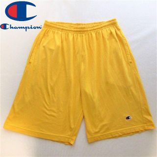 チャンピオン(Champion)のチャンピオン◆スエットショーツ◆イエロー(ショートパンツ)